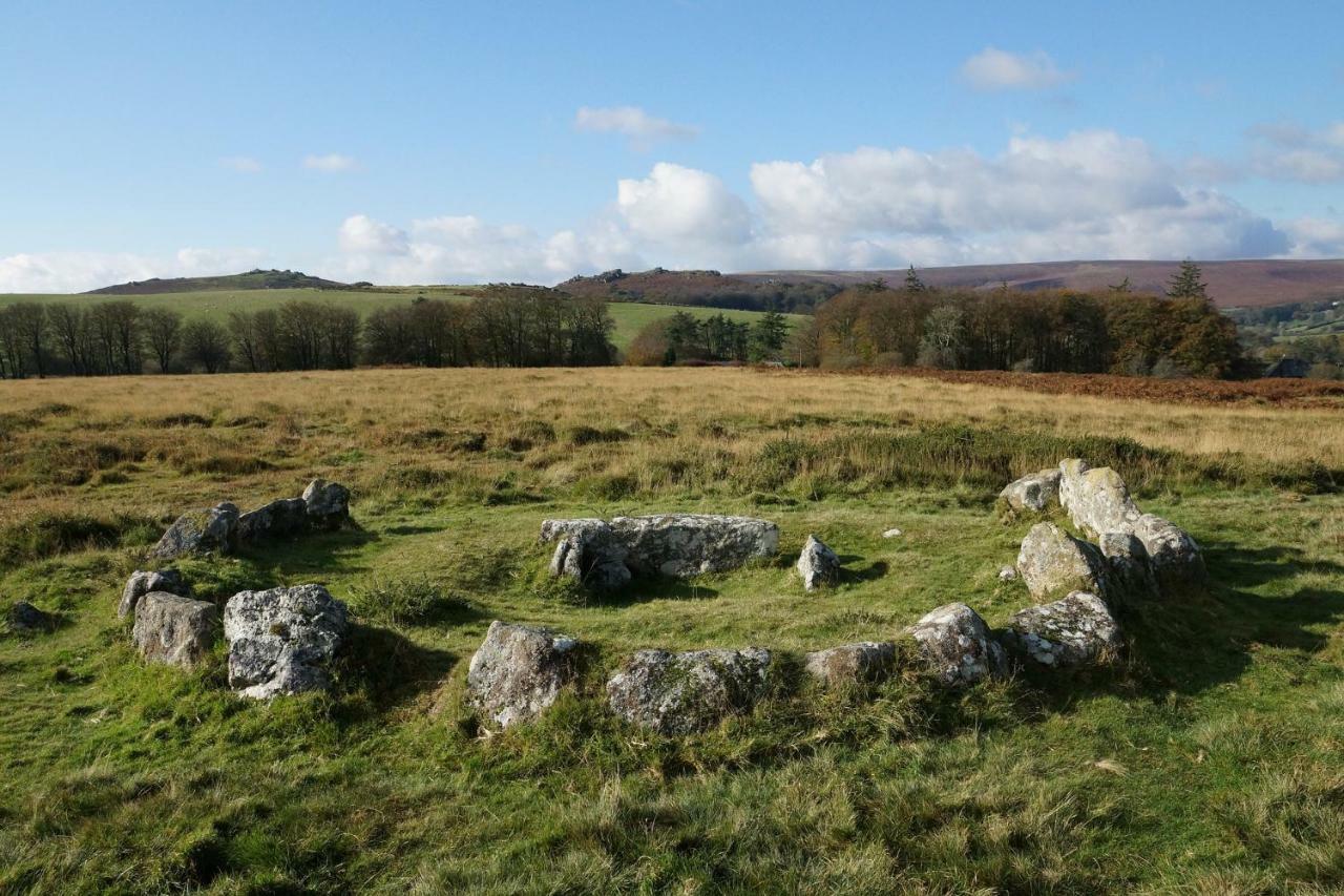 Heathergate Cottage Dartmoor Bnb Lydford Exteriör bild