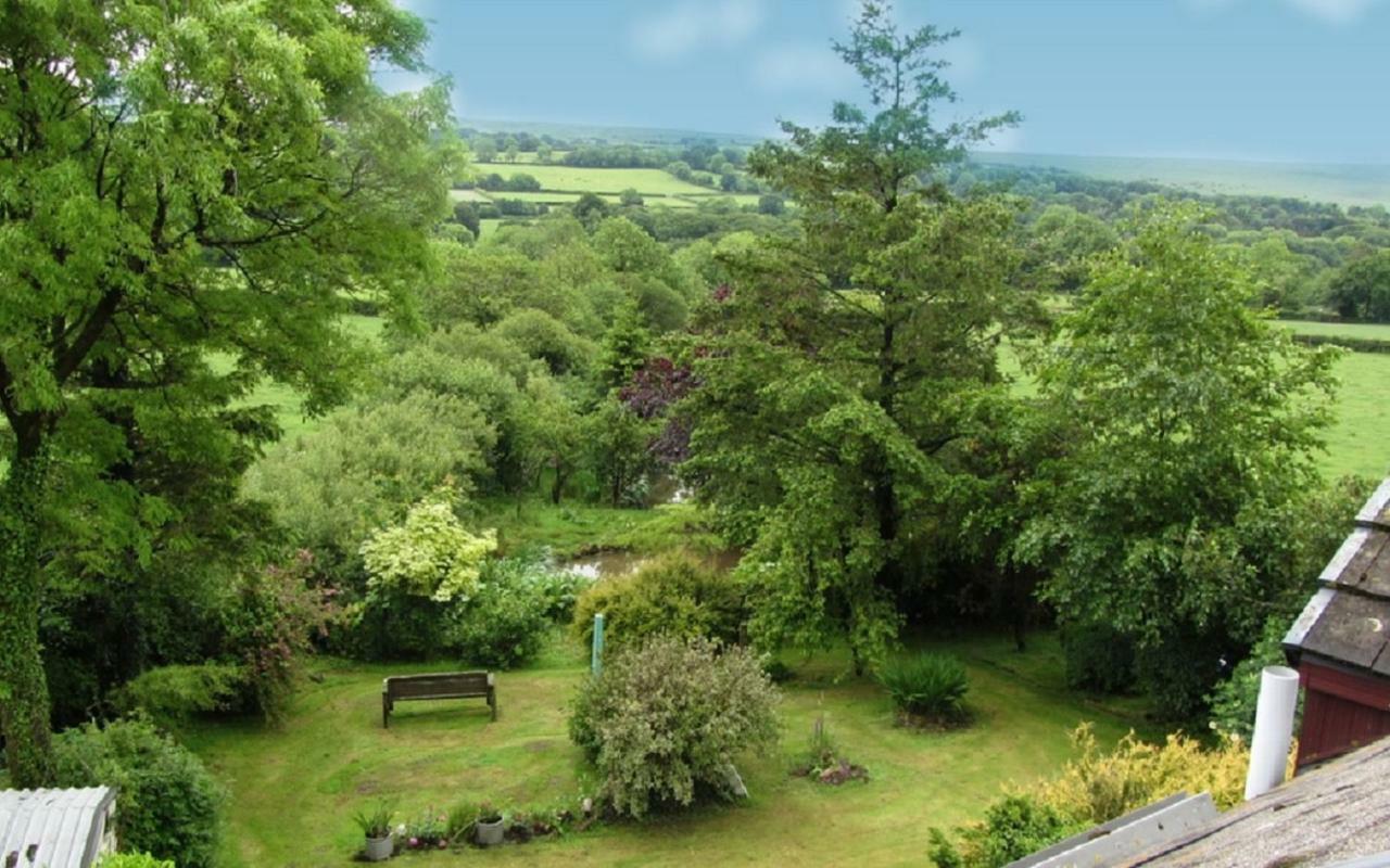 Heathergate Cottage Dartmoor Bnb Lydford Exteriör bild